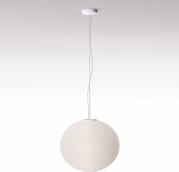 Függőlámpa Rotaliana, Flow Glass, dimmable, Fehér, Nappali, Üveg, Dizájn