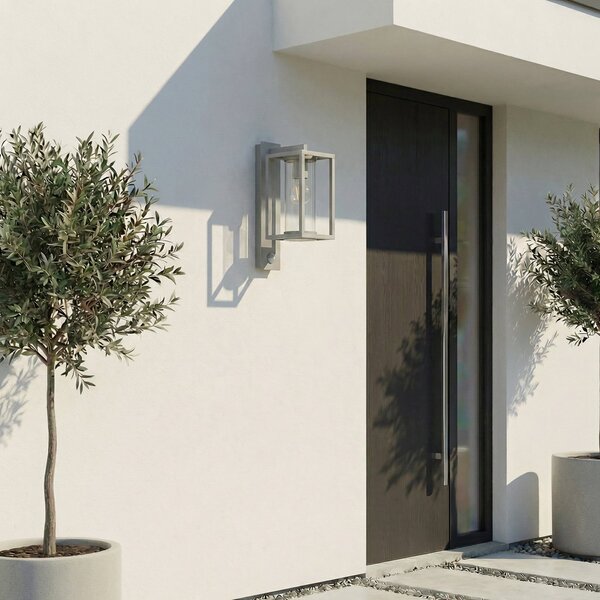 Kültéri Lámpa Lucande, Ferda, dimmable, Szürke, Terasz, Alumínium, Modern