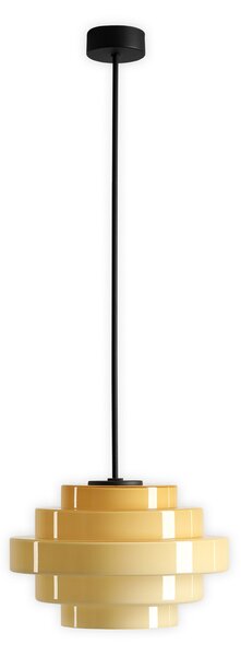 Függőlámpa ALDEX, Filo, dimmable, Sárga, Étkező, Üveg, Skandináv