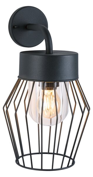 Kültéri Lámpa Paulmann, Lanka, dimmable, Fekete, Fém