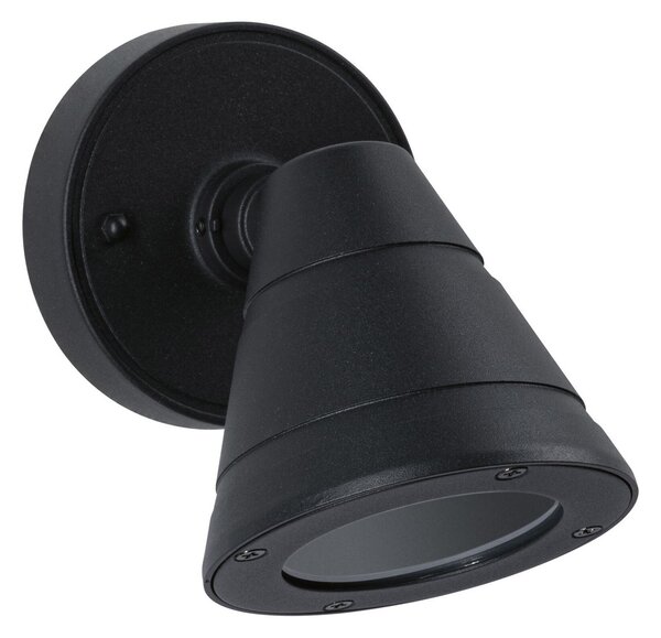 Kültéri Lámpa Paulmann, Trian, dimmable, Fekete, Fém, Modern