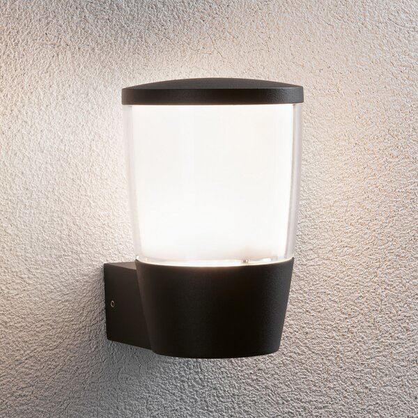 Kültéri Lámpa Paulmann, Bako, dimmable, Fekete, Fém, Modern
