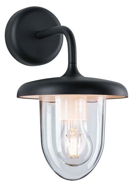 Kültéri Lámpa Paulmann, Vintario, dimmable, Fekete, Fém