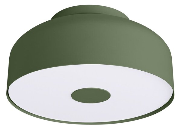 Mennyezeti Lámpa SOLLUX LIGHTING, CLARO, dimmable, Zöld, Nappali, Fém