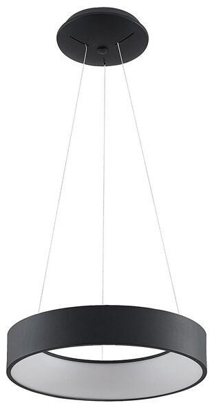 Függőlámpa Arcchio, Aleksi, dimmable, Fekete, Konyha, Fém, Modern