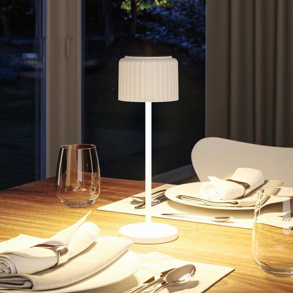 Kültéri Lámpa Paulmann, Else, dimmable, Fehér, Nappali, Alumínium, Modern