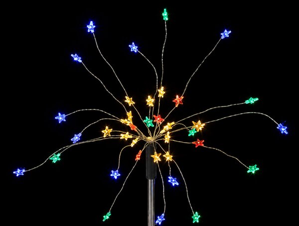 LED fények STARRY SKY 40 LED 80x30 cm, színes