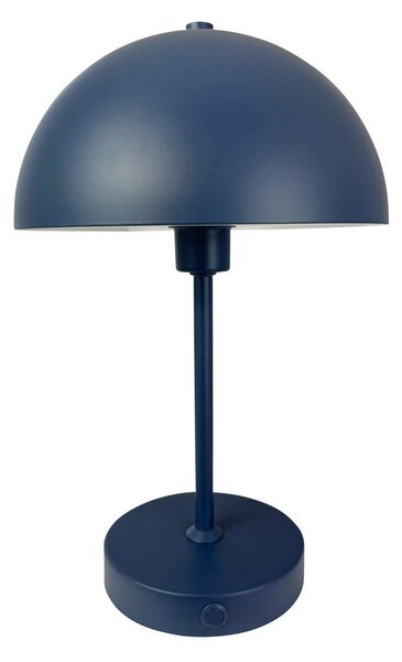 Asztali lámpa Dyberg Larsen, Stockholm, dimmable, Kék, Nappali, Fém, Skandináv