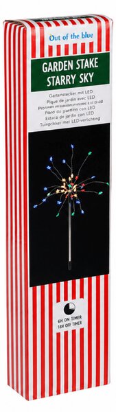 LED fények STARRY SKY 40 LED 80x30 cm, színes