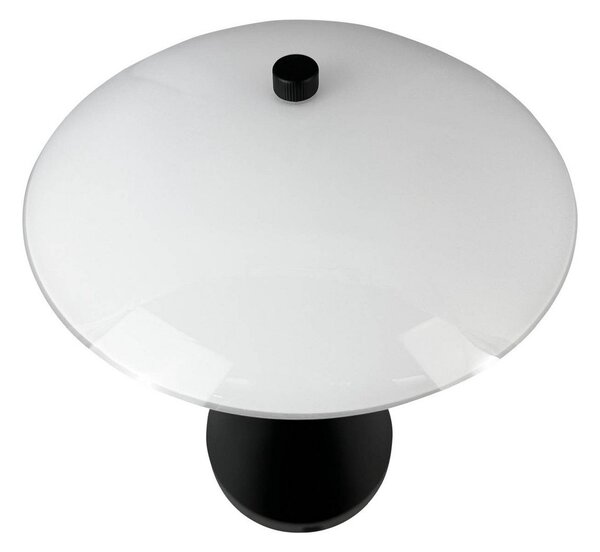 Asztali lámpa Dyberg Larsen, Vienna, dimmable, Fekete, Nappali, Fém, Dizájn