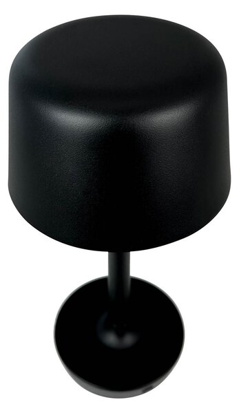 Asztali lámpa Dyberg Larsen, Flow, dimmable, Fekete, Nappali, Fém, Skandináv