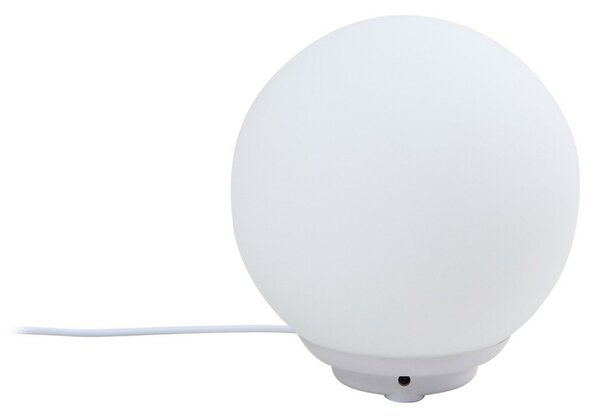 Asztali lámpa Lindby, Cosmia, dimmable, Fehér, Nappali, Üveg, Modern
