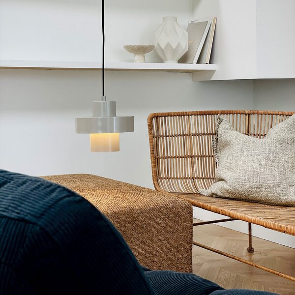 Függőlámpa Dyberg Larsen, Stoke, dimmable, Szürke, Nappali, Fém, Dizájn
