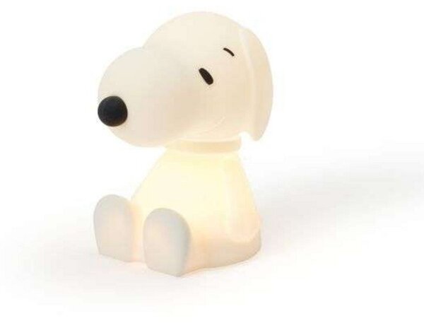 Asztali lámpa Mr Maria, Snoopy, dimmable, Fehér, Gyermekszoba, Műanyag, Fiatalos életstílus