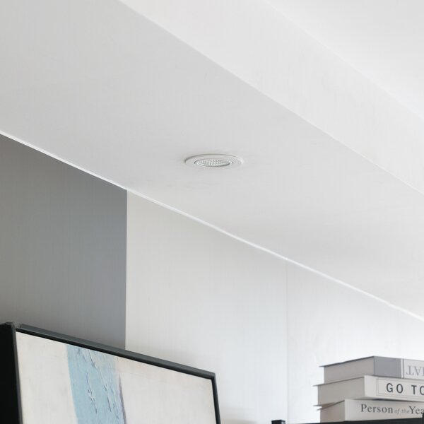 Spotlámpa Arcchio, Zarik, dimmable, Fehér, Nappali, Alumínium, Modern