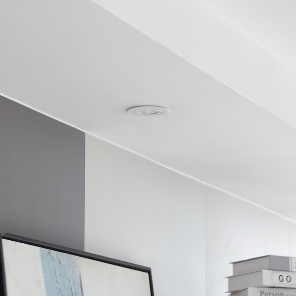 Spotlámpa Arcchio, Jyra, dimmable, Fehér, Nappali, Alumínium, Modern