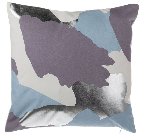 2 db díszpárna IXIA Pamut 45 x 45 cm Lila Absztraktmintás