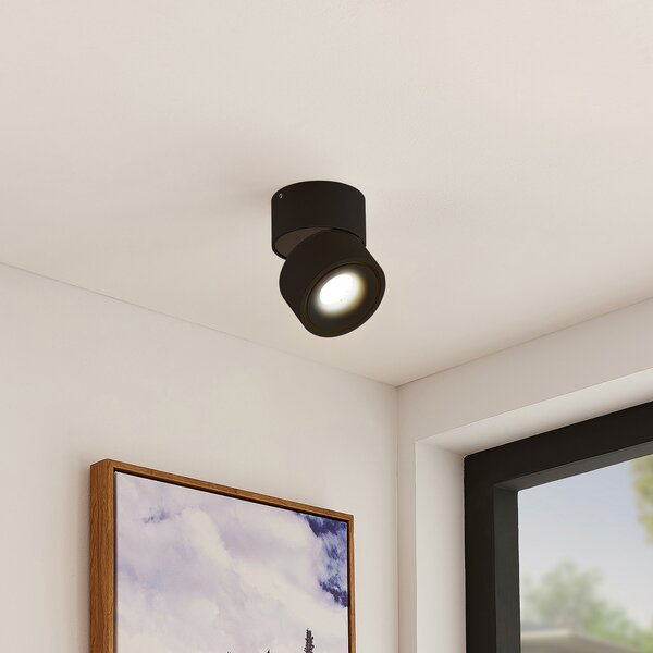 Mennyezeti Lámpa Arcchio, Rotari, dimmable, Fekete, Nappali, Alumínium, Modern
