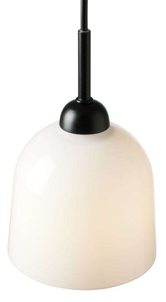 Glow Függőlámpa Ø12 Fekete/Opál - Halo Design