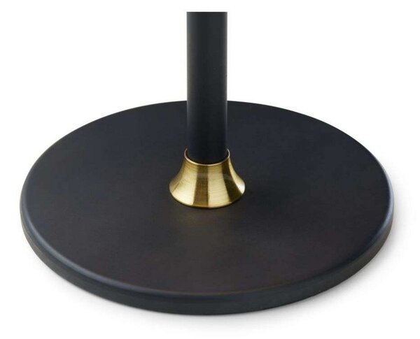 Asztali lámpa Halo Design, Fekete, Nappali, Fém