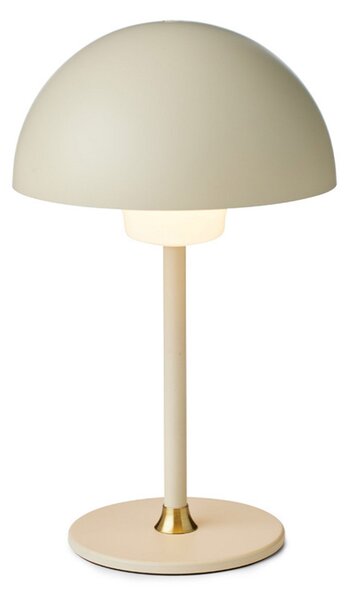 Asztali lámpa Halo Design, Bézs, Nappali, Fém