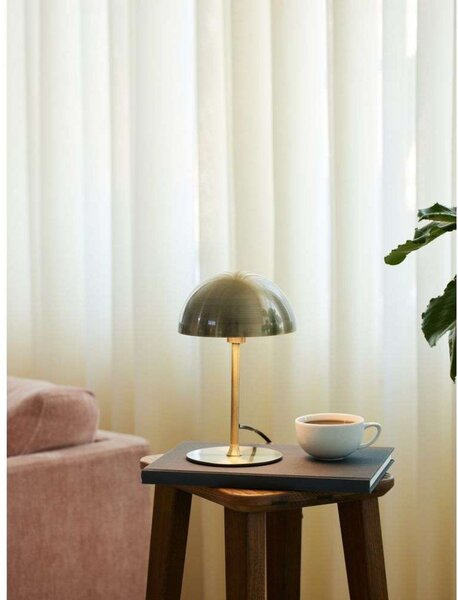 Asztali lámpa Halo Design, Barna / Rozsdabarna, Nappali, Fém