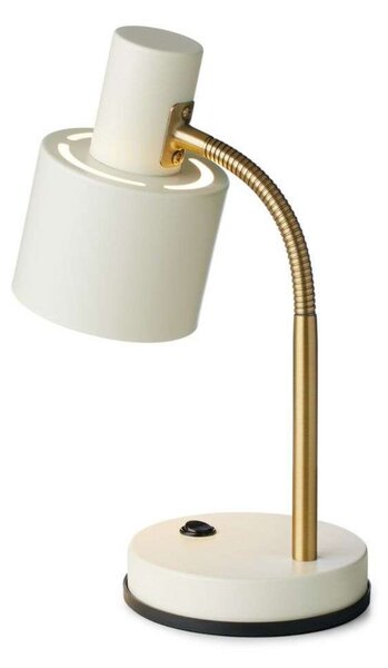 Asztali lámpa Halo Design, Bézs, Nappali, Fém