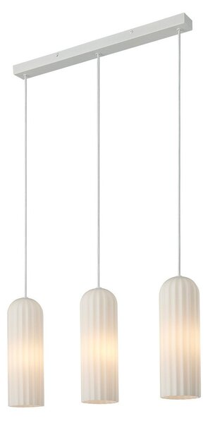 Függőlámpa Nordlux, Miella, dimmable, Fehér, Étkező, Üveg