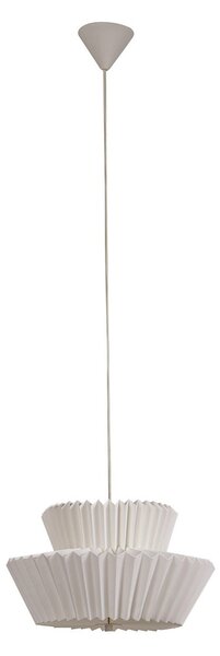 Függőlámpa Lindby, Magali, dimmable, Fehér, Nappali, Papír / Karton