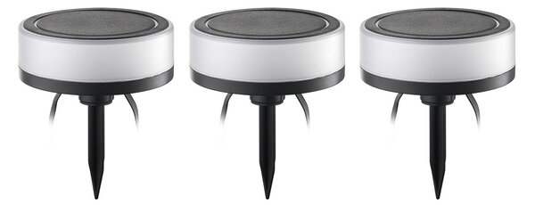 Kültéri Lámpa Lindby, Kyren, dimmable, Fehér, Terasz, Műanyag, Modern