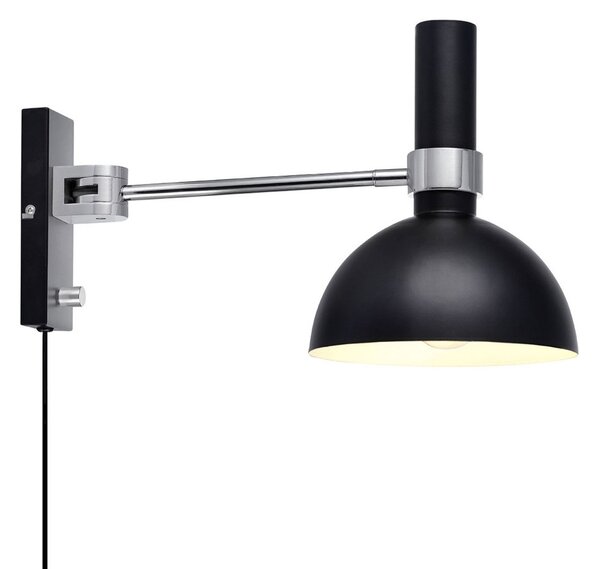 Fali Lámpa Markslöjd, Larry, dimmable, Fekete, Nappali, Fém, Modern