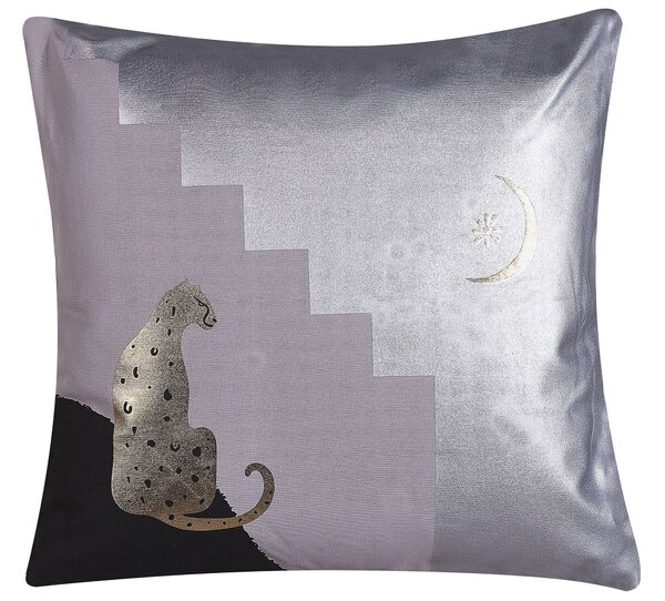 2 db díszpárna DIGITALIS Pamut 45 x 45 cm Szürke Absztraktmintás