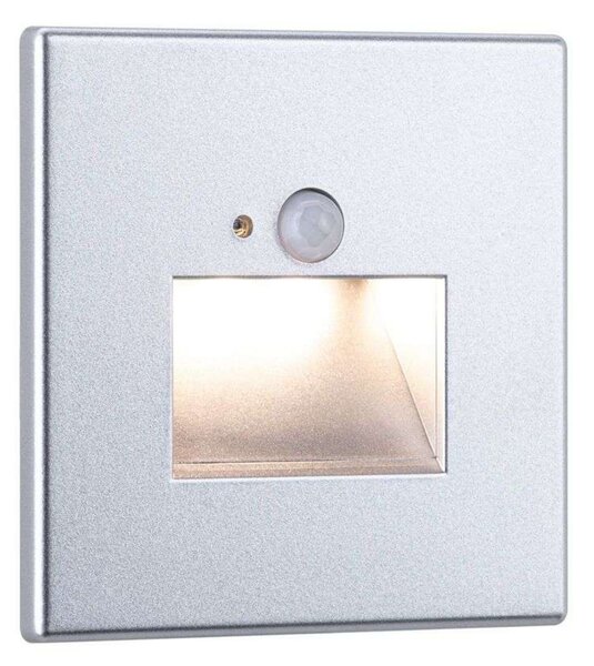 Spotlámpa Paulmann, Edge Quadro Square Sensor, Fémes, Folyosó, Műanyag, Modern
