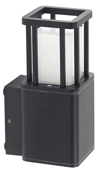 Kültéri Lámpa Lucande, Dakil, dimmable, Fekete, Terasz, Alumínium, Modern