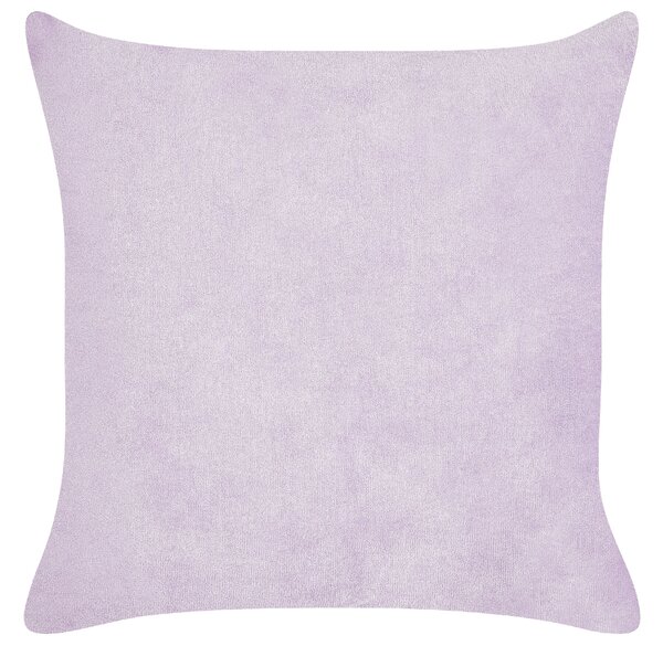2 db díszpárna MILLET Kordbársony 43 x 43 cm Lila Geometrikus mintás