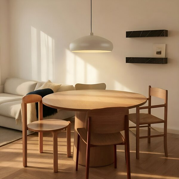 Függőlámpa Lindby, Elover, dimmable, Bézs, Étkező, Fém, Modern