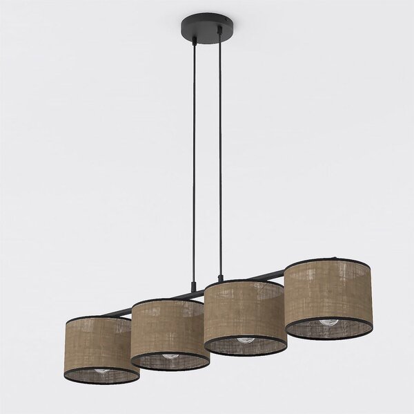 Emibig modern függeszték eco barna fekete emi1657/4