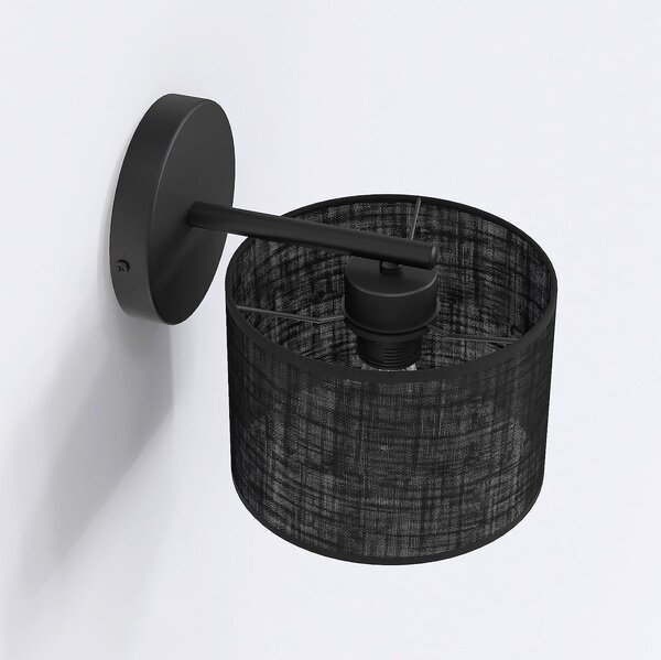 Emibig modern fali lámpa eco fekete emi1655/k1