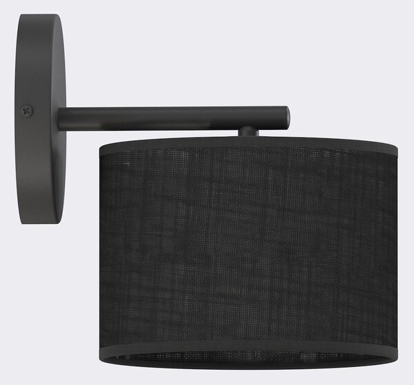 Emibig modern fali lámpa eco fekete emi1655/k1