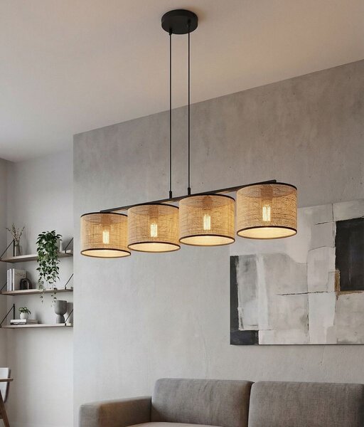 Emibig modern függeszték eco barna fekete emi1654/4