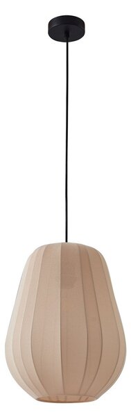 Függőlámpa Lindby, Helin, dimmable, Bézs, Étkező, Szövet / Textília, Modern