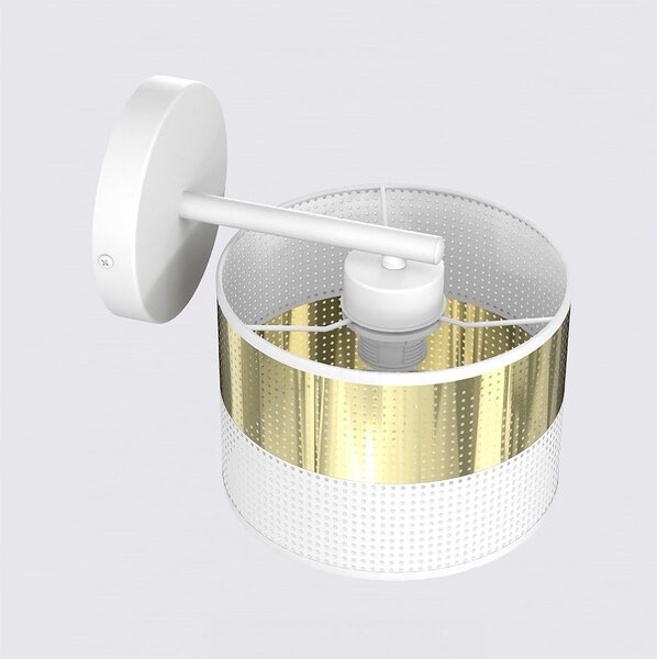 Emibig modern fali lámpa lux fehér arany emi1650/k1