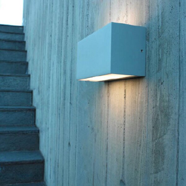 Asker Up/Down Kültéri Lamp L22,5 White - Norlys