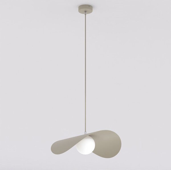 Emibig modern függeszték ritual bézs fehér emi1632/1l