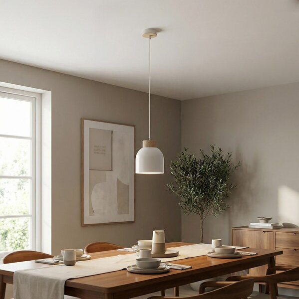 Emibig modern skandináv függeszték vigo fehér emi1628/1