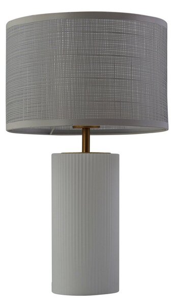 Asztali lámpa Lindby, Sorscha, Fehér, Nappali, Fém, Modern