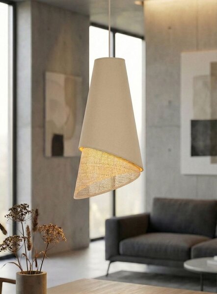 Emibig modern függeszték moda barna fekete emi1620/3
