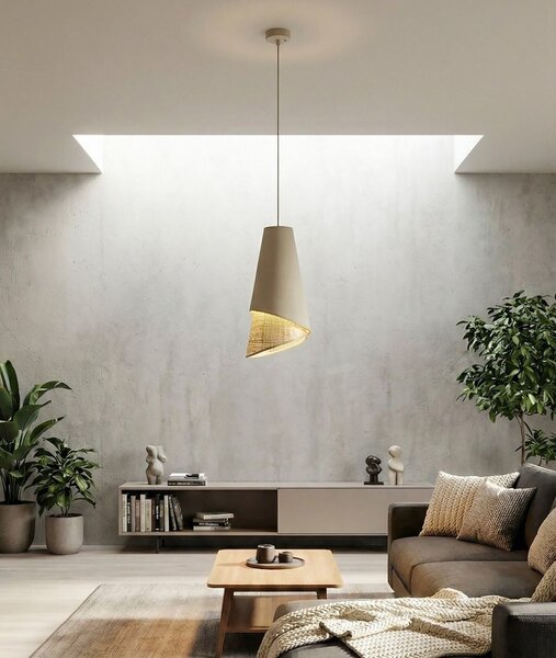 Emibig modern függeszték moda barna fekete emi1620/1