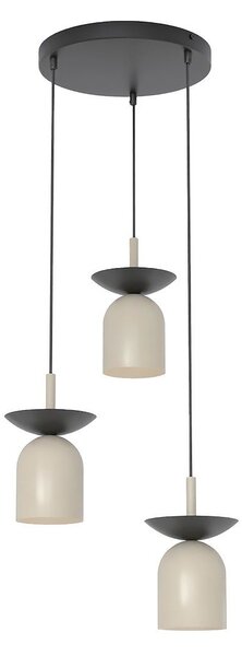 Emibig modern függeszték ego barna fekete emi1612/3prem