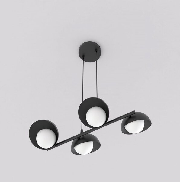 Emibig modern függeszték boom fehér fekete emi1589/4
